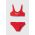 Pepe Jeans costum de baie pentru copii din două piese PEPE SC BIKINI SET culoarea rosu