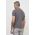 Geox tricou polo M4510R-T3088 M POLO barbati, culoarea gri, neted