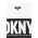 Dkny tricou de bumbac pentru copii culoarea alb