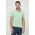 Barbour polo de bumbac culoarea verde, modelator