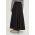 Medicine fusta culoarea negru, maxi, evazati