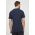 Barbour tricou din bumbac barbati, culoarea albastru marin, neted