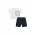 Karl Lagerfeld compleu bebe culoarea alb