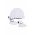 Karl Lagerfeld set de bumbac pentru bebelusi culoarea alb