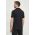 BALR. tricou polo barbati, culoarea negru, cu imprimeu