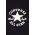 Converse bluza copii culoarea negru, cu imprimeu