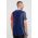 adidas Performance tricou de alergare Own the Run culoarea bleumarin, cu imprimeu IK4997