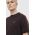Superdry tricou din bumbac barbati, culoarea maro, neted