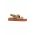 Hoff sandale din piele intoarsa ROAD CAMEL femei, culoarea bej, cu platforma, 12312001