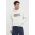 Abercrombie & Fitch bluza barbati, culoarea bej, cu glugă, cu imprimeu