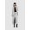 AllSaints fusta din bumbac denim HONOR culoarea gri, maxi, drept