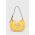 Furla poseta de piele culoarea galben