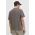 Abercrombie & Fitch tricou din bumbac barbati, culoarea verde, neted