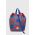 adidas Performance rucsac Farm Rio femei, culoarea roșu, mic, cu model IS3348
