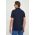 Paul&Shark polo de bumbac culoarea albastru marin, neted