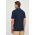 Paul&Shark polo de bumbac culoarea albastru marin, neted