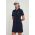 Lacoste rochie culoarea albastru marin, mini, drept