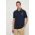 Paul&Shark polo de bumbac culoarea albastru marin, neted