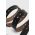 Answear Lab curea de piele femei, culoarea negru