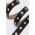 Answear Lab curea de piele femei, culoarea negru