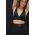Answear Lab curea de piele femei, culoarea negru