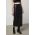 Answear Lab fusta culoarea negru, midi, drept