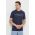 Michael Kors tricou din bumbac barbati, culoarea albastru marin, cu imprimeu