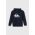 Quiksilver bluza copii BIG LOGO culoarea albastru marin, cu glugă, cu imprimeu