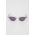 AllSaints ochelari de soare femei, culoarea alb