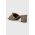 Kurt Geiger London papuci Kensington Block Mule femei, culoarea auriu, cu toc drept 9787540609