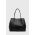 Answear Lab poseta de piele culoarea negru