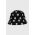 Karl Lagerfeld palarie din bumbac culoarea negru, bumbac