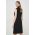 BOSS rochie culoarea negru, mini, drept 50515633