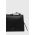 Furla poseta de piele culoarea negru