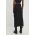 Answear Lab fusta jeans culoarea negru, midi, drept