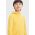 Levi's bluza copii LVB MINI BATWING PULL OVER HOO culoarea galben, cu glugă, neted