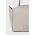 Karl Lagerfeld poseta de piele culoarea alb