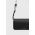 Karl Lagerfeld poseta de piele culoarea negru
