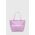 Karl Lagerfeld geanta de bumbac culoarea violet