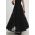 Answear Lab fusta culoarea negru, maxi, evazati