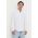 Abercrombie & Fitch camasa barbati, culoarea alb, cu guler button-down, regular