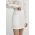 Answear Lab fusta culoarea alb, mini, drept