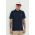 Abercrombie & Fitch tricou polo barbati, culoarea albastru marin, neted