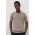 Drykorn polo de bumbac culoarea gri, neted