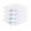 Set 4 perne matlasate microfibra HypoallergenicMed Somnart, lavabile la 95°C, 70 X 70