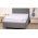 Topper HypoallergenicMed Somnart, cu husa bumbac 100%, detasabila, spalare la 90°C, 90x200 cm