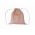 Set paturica + perna + rucsac SomnArt, cu broderie, din in, Roz