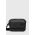 Coach borseta de piele culoarea negru