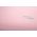 Perna ergonomica Somnart LATEXCEL, 64x40x11 cm, latex natural, husa bumbac 100%, roz