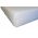 Cearceaf de pat Bumbac alb belelusi si copii, cu elastic, 156x65